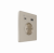 Systeme Infinity, Розетка С/У с ЗК и зар.устр.USB А+С 20Вт (250В, 16А, защит.шторки), Песчаный берег Systeme Infinity, Розетка С/У с ЗК и зар.устр.USB А+С 20Вт (250В, 16А, защит.шторки), Песчаный берег
