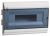 Бокс ЩРВ-П-12мод встр. пласт бел (дв.прозр) IP41 PRIME IEK (1/10)