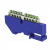 Шина N ноль ШНИ 6x9 DIN-изоляторе 10-отверстий цинк EKF PROxima (1/20/500)