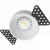 SPLIGHT FRAME ROUND TRIMLESS WH/WH SPLIGHT FRAME ROUND TRIMLESS WH/WH