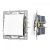 Механизм выключателя одноклавишный проходной SWT-MKP1-PL-WH (250V, 16A) (Arlight, -) Механизм выключателя одноклавишный проходной SWT-MKP1-PL-WH (250V, 16A) (Arlight, -)
