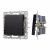 Механизм выключателя одноклавишный проходной SWT-MKP1-PL-BK (250V, 16A) (Arlight, -) Механизм выключателя одноклавишный проходной SWT-MKP1-PL-BK (250V, 16A) (Arlight, -)