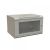 WRline Шкаф настенный 19-дюймовый (19"), 6U, 367x600х600мм, перфорированная металлическая дверь с замком, цвет серый (RAL 7035) (разобранный)