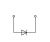 2-Leiter-Diodenklemme. grau. Brb. mi