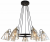 Люстра Rivoli Cathy 5106-307 7 х Е14 40 Вт лофт - кантри