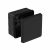 MultiBox Коробка распределительная с мембранными вводами IP66 100х100х50 Черная (со стикером)