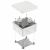 Коробка огнестойкая для о/п двухкомпонентная 60-0300-FR6.0-4 Е15-Е120 RAL9003 100х100х50 (14 шт/уп) Промрукав