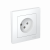 Розетка 1гн без З/К с/у белый в сборе 16А AtlasDesign Systeme Electric Розетка 1гн без З/К с/у белый в сборе 16А AtlasDesign Systeme Electric