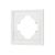 Рамка пластиковая FRM-TENDO-SFPL-1-WH (Arlight, Матовый белый) Рамка пластиковая FRM-TENDO-SFPL-1-WH (Arlight, Матовый белый)