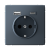 Розетка 1гн c З/К+2хUSB typeА+ typeС с/у грифель механизм 16А ArtGallery Systeme Electric (1/8/16)