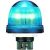 Сигнальная лампа-маячок KSB-113L синяя проблесковая 115В АC (ксе ноновая)