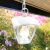 ЭРА Светильник садово-парковый 4гран белый подвесной E27 IP44(У1) НСУ 07-40-001 «Марсель» (8/96)
