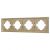 Рамка пластиковая FRM-TENDO-SFPL-4-GD (Arlight, Матовый песочный) Рамка пластиковая FRM-TENDO-SFPL-4-GD (Arlight, Матовый песочный)