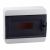 Бокс ЩРН-П-12мод настен пласт бел (дв.прозр) IP41 P-BNK-2-12-IP41 OptiBox КЭАЗ (1)