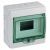 Корпус навесн. 1 ряд 8 мод. пластик серый 200x195x112мм IP65 c DIN-рейкой Schneider Electric