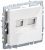 Розетка 2гн комп+комп RJ45+RJ45 с/у белый механизм кат.5е РК10-2-БрБ BRITE IEK (1/10/100)