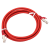 Патч-корд TERACOM CS Cat.6A экранированный S/FTP оболочка LSZH красный (1,0м)
