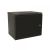 WRline Шкаф настенный 19-дюймовый (19"), 15U, 775x600х450мм, цельнометаллическая дверь с замком, цвет черный (RAL 9004) (разобранный)