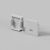 Led Strip Комплект заглушек (для профиля 20×20) 2 шт., ALM-2020-EC Led Strip Комплект заглушек (для профиля 20×20) 2 шт., ALM-2020-EC