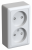 Розетка 2гн без З/К шторки о/у белый изол.пласт. 16А IP20 Хит Systeme Electric (1/112) Розетка 2гн без З/К шторки о/у белый изол.пласт. 16А IP20 Хит Systeme Electric (1/112)