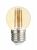 Лампа светодиод 8Вт G45 E27 4000K золото PLED OMNI 230/50 Jazzway