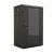 Hyperline TDB-12U-GP-RAL9004 Шкаф настенный 10  , 12U, 649,5х390х300, уст. размер 254 мм, со стеклянной дверью, открывающиеся стенки, возможность уста