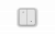 Выключатель, для жалюзи СП, винтовые клеммы белый, Бронто EKF