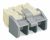 Соединитель для электропитания 3-пол. 2,50 mm белые/серые 272-403/272-486
