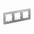 Рамка 3гн алюминий AtlasDesign Systeme Electric (1/15)