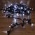 Гирлянда модульная «Дюраплей LED» 10 м, 200 LED, черный каучук, цвет свечения белый с эффектом мерцания NEON-NIGHT