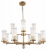 Люстра Rivoli Dolly 2074-312 12 х Е14 40 Вт классика