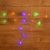 Гирлянда Айсикл (бахрома) 1,8х0,5м, прозрачный провод, 220В, Мультиколор Home IP20 Neon-Night (1/60)