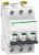 Автоматический выключатель (автомат) 3-полюсный (3P) 6А хар. D 6кА Schneider Electric Acti9/Multi9