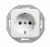 Розетка ABB Reflex SI 1-мест. механизм с накладкой с З/К скр. уст-ки16А 220-250В IP21 белый