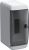 Бокс КМПн-2мод настен пласт бел (дв.прозр) IP41 TEKFOR Mini IEK (1/12)