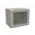 WRline Шкаф настенный 19-дюймовый (19"), 12U, 650x600х600мм, перфорированная металлическая дверь с замком, цвет серый (RAL 7035) (разобранный)