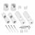 Крепление ARL-WAVE-1815-S-2-ENDCAP White (Arlight, Металл) Крепление ARL-WAVE-1815-S-2-ENDCAP White (Arlight, Металл)