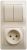 Блок 2кл + 1гн без З/К с/у крем Glossa Schneider Electric  (1/20)