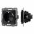 Механизм электрической розетки SCT-MEU1-PL-BK-V (250V, 16A) (Arlight, -)