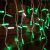 Гирлянда "Айсикл" 4,8х0,6 м, с эффектом мерцания, белый ПВХ, 176LED, цвет: Зелёный Neon-Night (1/1/1)