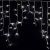 Гирлянда Айсикл (бахрома) светодиодный, 5,6 х 0,9 м, белый провод "КАУЧУК", 230 В, диоды белые, NEON-NIGHT