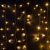 Гирлянда Айсикл (бахрома) светодиодный, 6,0 х 1,5 м, черный провод "КАУЧУК", 230 В, диоды тепло-белые, NEON-NIGHT