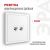 Розетка ЭРА Galaxy 15-3108-01 информационная двойная 2XRJ45 IP20 белый Розетка ЭРА Galaxy 15-3108-01 информационная двойная 2XRJ45 IP20 белый
