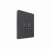 Systeme Infinity, Розетка информационная С/У RJ-45 кат.5e 2-я, Вулканический пепел Systeme Infinity, Розетка информационная С/У RJ-45 кат.5e 2-я, Вулканический пепел