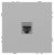 Розетка ЭРА Galaxy 15-3107-03 информационная RJ45 IP20 алюминий Розетка ЭРА Galaxy 15-3107-03 информационная RJ45 IP20 алюминий