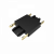 Шинопровод MTR16 CI-BL Коннектор черный I-обр. Jazzway