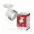 Светильник трековый TR-SOFT-GX53 SB-BS-WH под GX53 дымчатый плафон, белый IN HOME Светильник трековый TR-SOFT-GX53 SB-BS-WH под GX53 дымчатый плафон, белый IN HOME