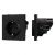 Механизм розетки с USB зарядкой SCT-NOBE-MUAC-SFPL-BK (230V, 16A) (Arlight, Черный оникс)