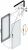 Защитная дверь 300x2000 сталь серый IP65 ABB IS2 Шкафы
