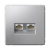 Розетка 2гн комп+комп RJ45+RJ45 с/у алюминий механизм кат.6А ArtGallery Systeme Electric (1/5/20) Розетка 2гн комп+комп RJ45+RJ45 с/у алюминий механизм кат.6А ArtGallery Systeme Electric (1/5/20)